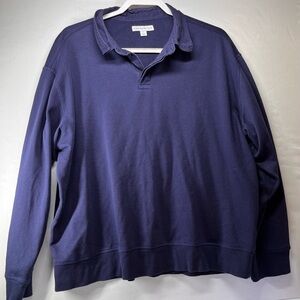 Dockers‎ Men's Navy Long Sleeve Sweatshirt